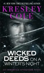 Cover of Wicked deeds on a winter's night (Immortals After Dark Book 4)