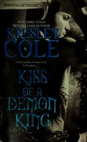 Cover of Kiss of a demon king (Immortals After Dark Book 7)