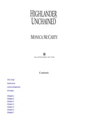 Cover of Highlander Unchained