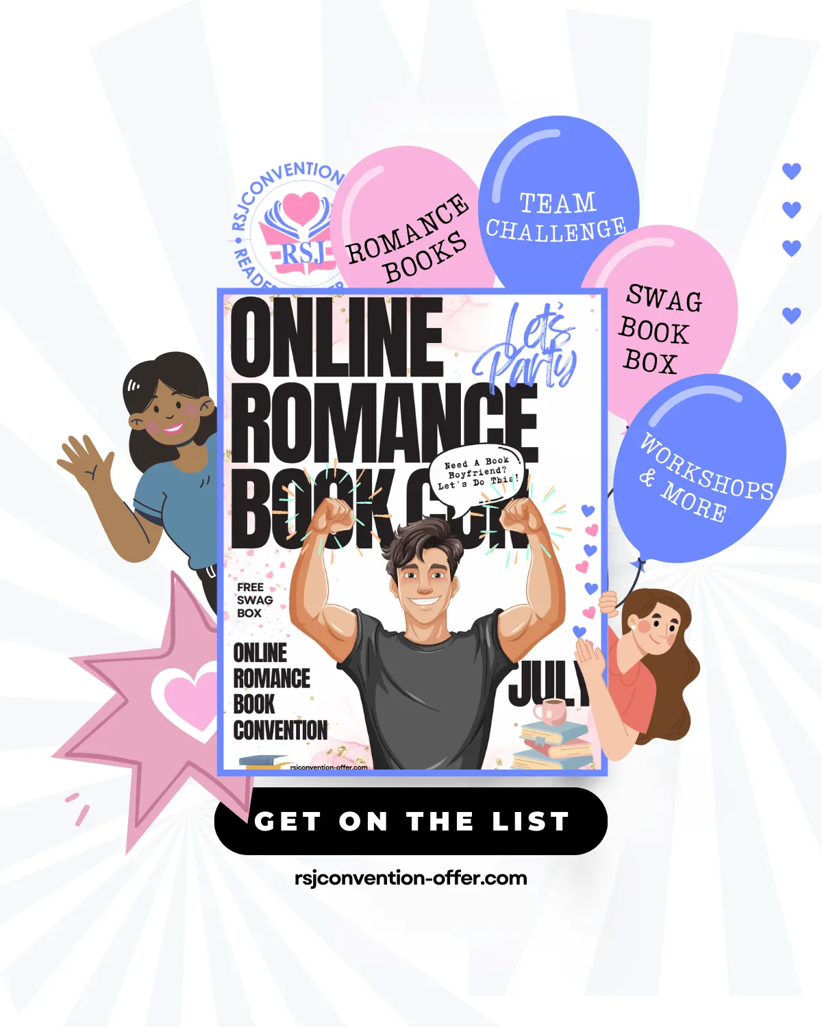 RSJ Virtual Romance Book Con 2026