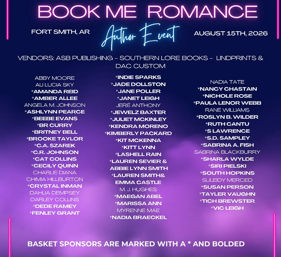 Book Me Romance Author Event